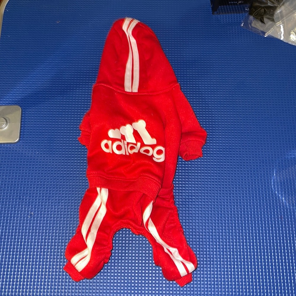 ADIDOG DOGGY HOODIE SZ SMALL